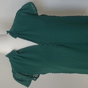 J. Crew Factory Green Blouse